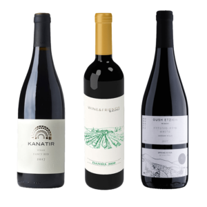 שלוש יינותמותאמים ללוות מנות תבשילים וקדירה חמה