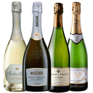 רביעיית יינות מבעבעים מצרפת ואיטליה