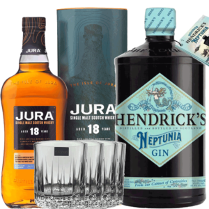 מארז וויסקי, ג'ין וכוסות